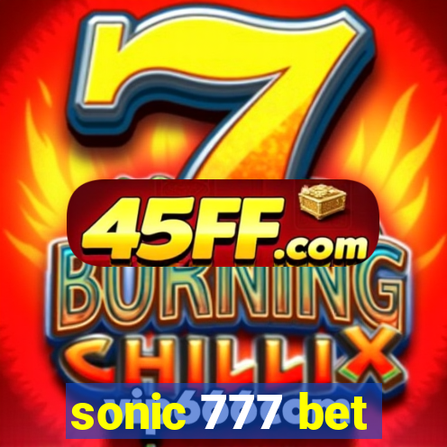 sonic 777 bet